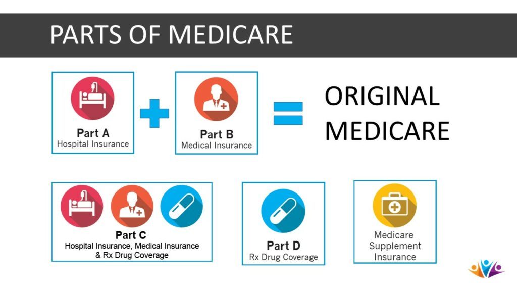 medicare is divided into parts abcd