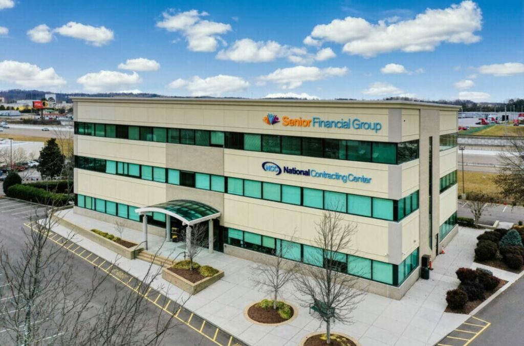 Exterior photo of Senior Financial Group Knoxville Location